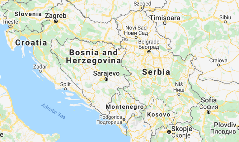 Карта ниш сербия